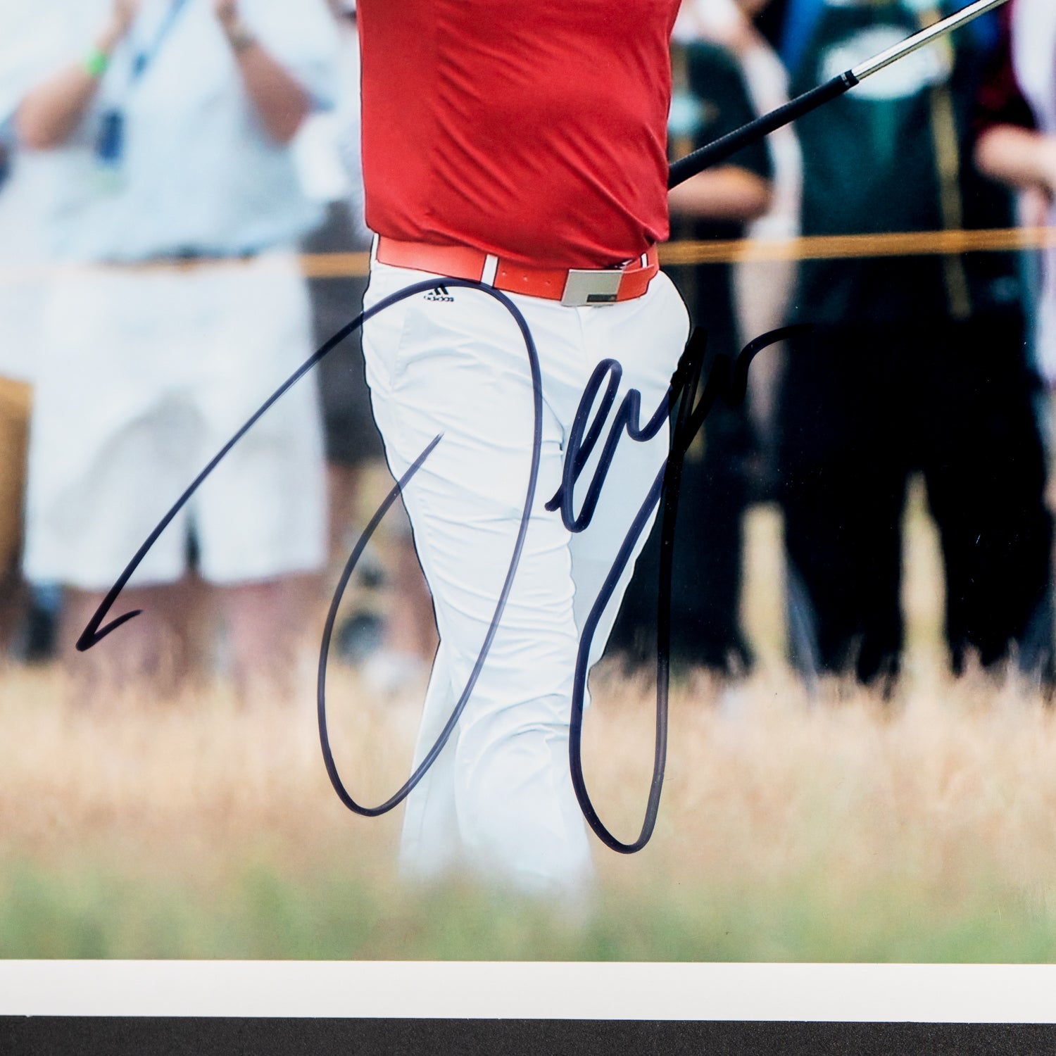Foto Firmada Sergio Garcia